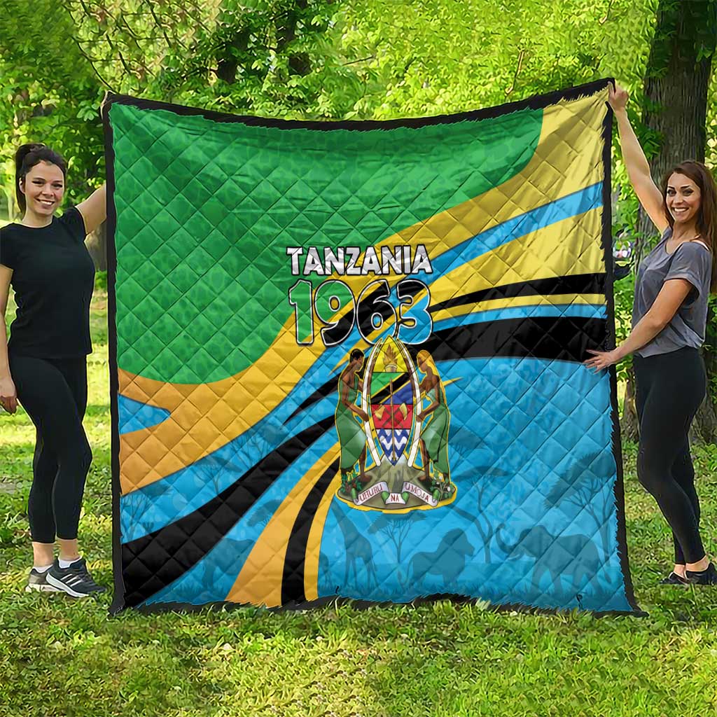 Tanzania 1963 Quilt Happy Independence Day - Wonder Print Shop