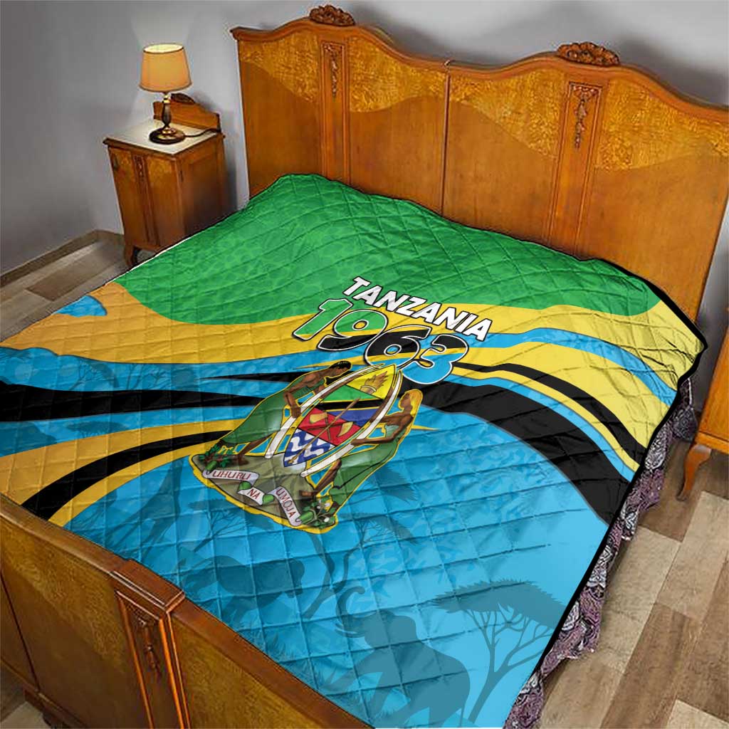 Tanzania 1963 Quilt Happy Independence Day - Wonder Print Shop