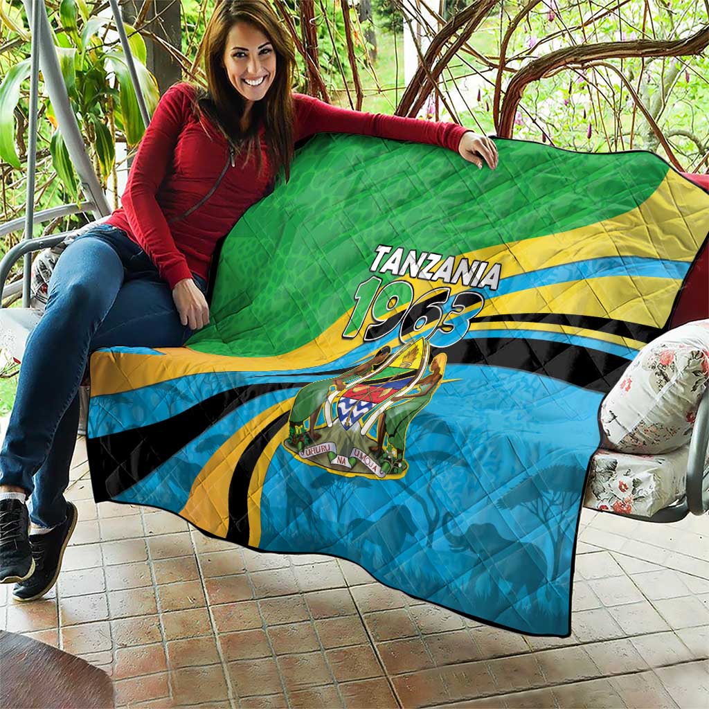 Tanzania 1963 Quilt Happy Independence Day - Wonder Print Shop