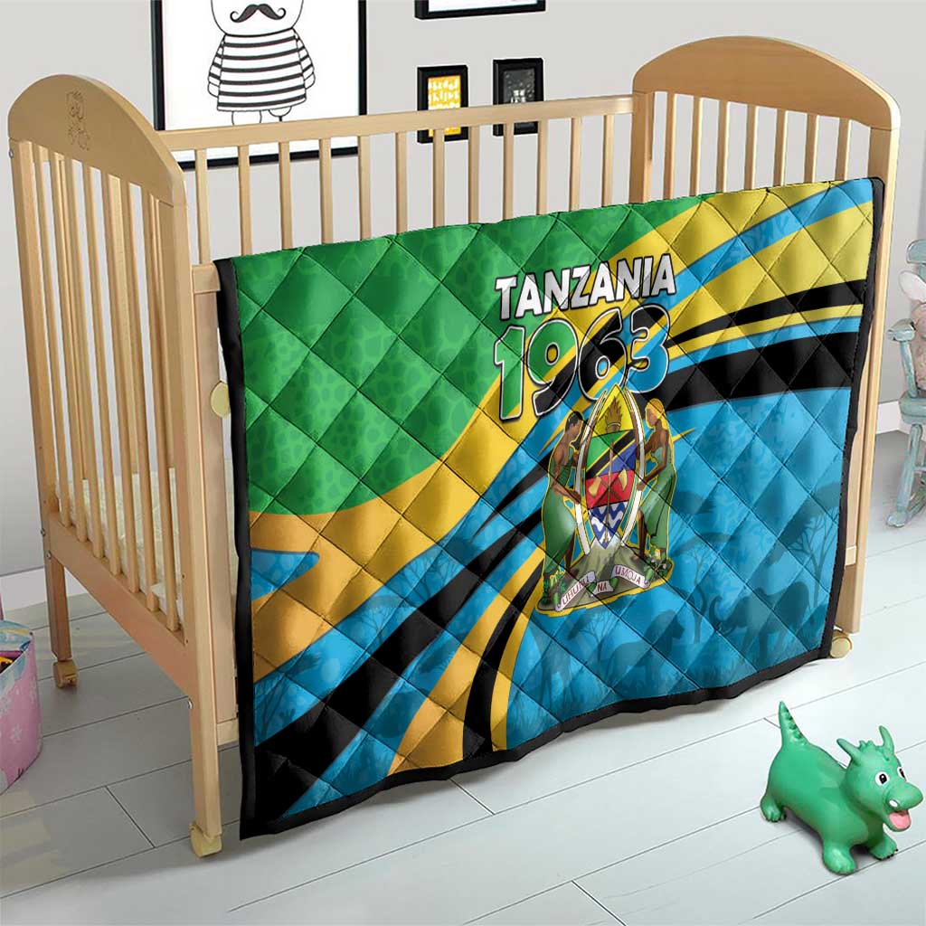 Tanzania 1963 Quilt Happy Independence Day - Wonder Print Shop