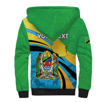 Personalized Tanzania 1963 Sherpa Hoodie Happy Independence Day - Wonder Print Shop
