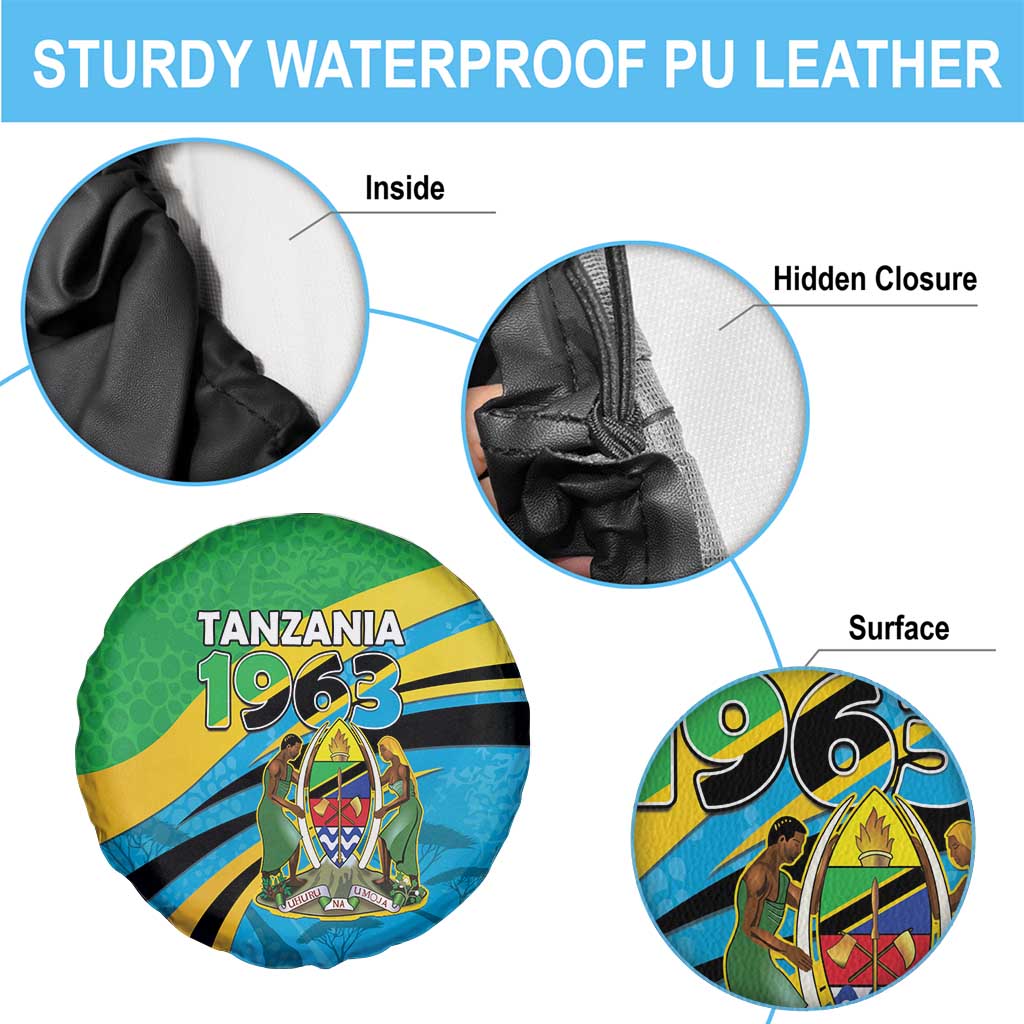 Tanzania 1963 Spare Tire Cover Happy Independence Day - Wonder Print Shop