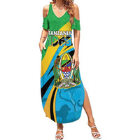Personalized Tanzania 1963 Summer Maxi Dress Happy Independence Day - Wonder Print Shop