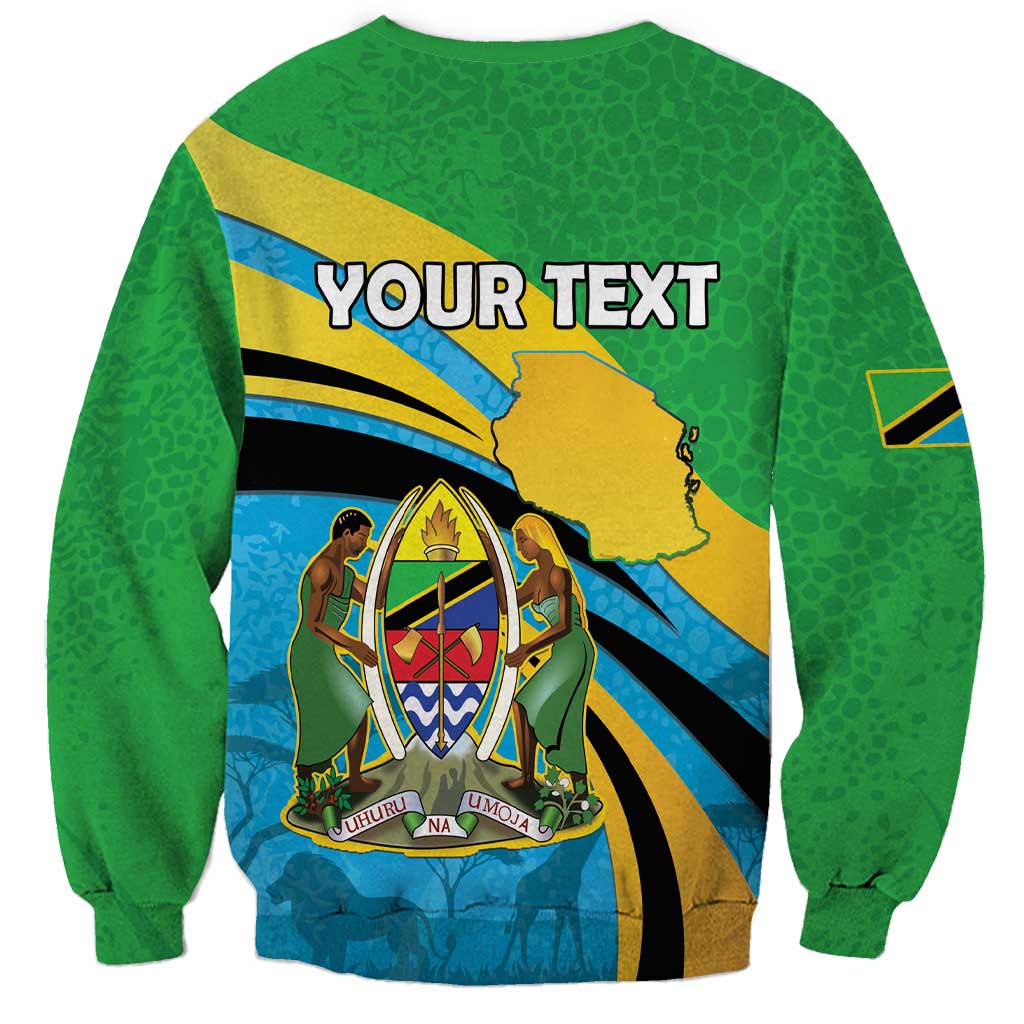 Personalized Tanzania 1963 Sweatshirt Happy Independence Day - Wonder Print Shop