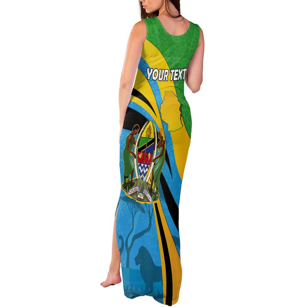 Personalized Tanzania 1963 Tank Maxi Dress Happy Independence Day - Wonder Print Shop