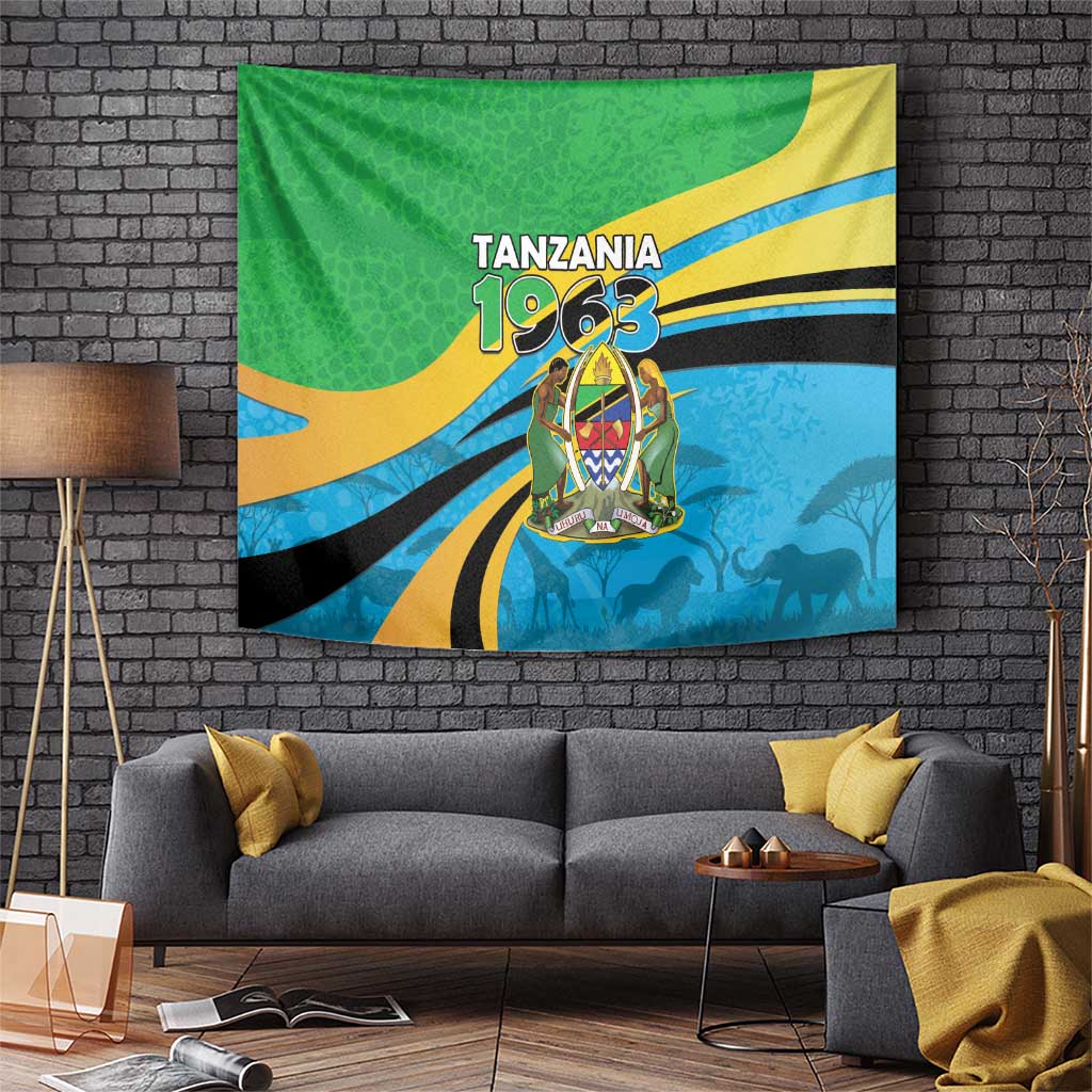 Tanzania 1963 Tapestry Happy Independence Day - Wonder Print Shop