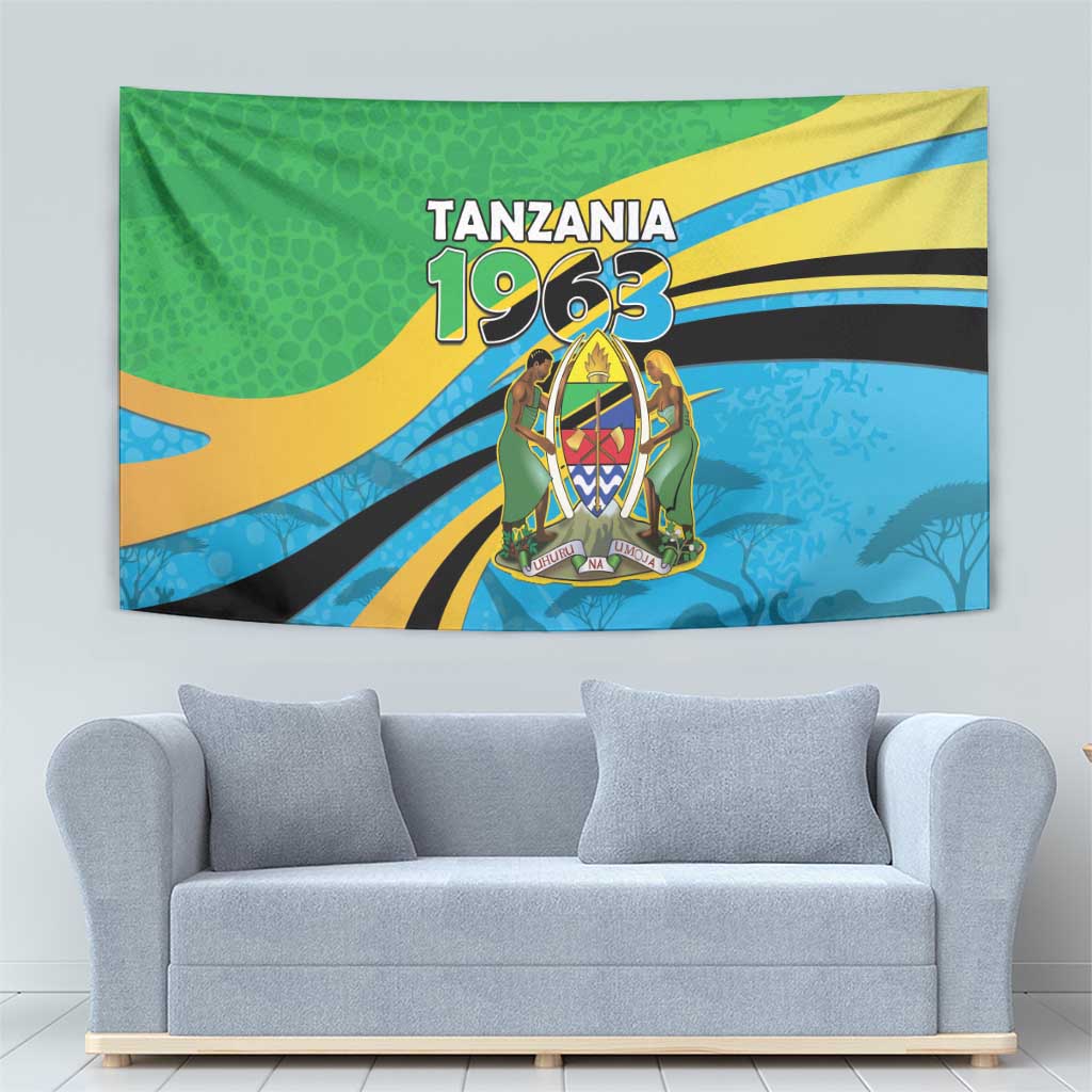 Tanzania 1963 Tapestry Happy Independence Day - Wonder Print Shop