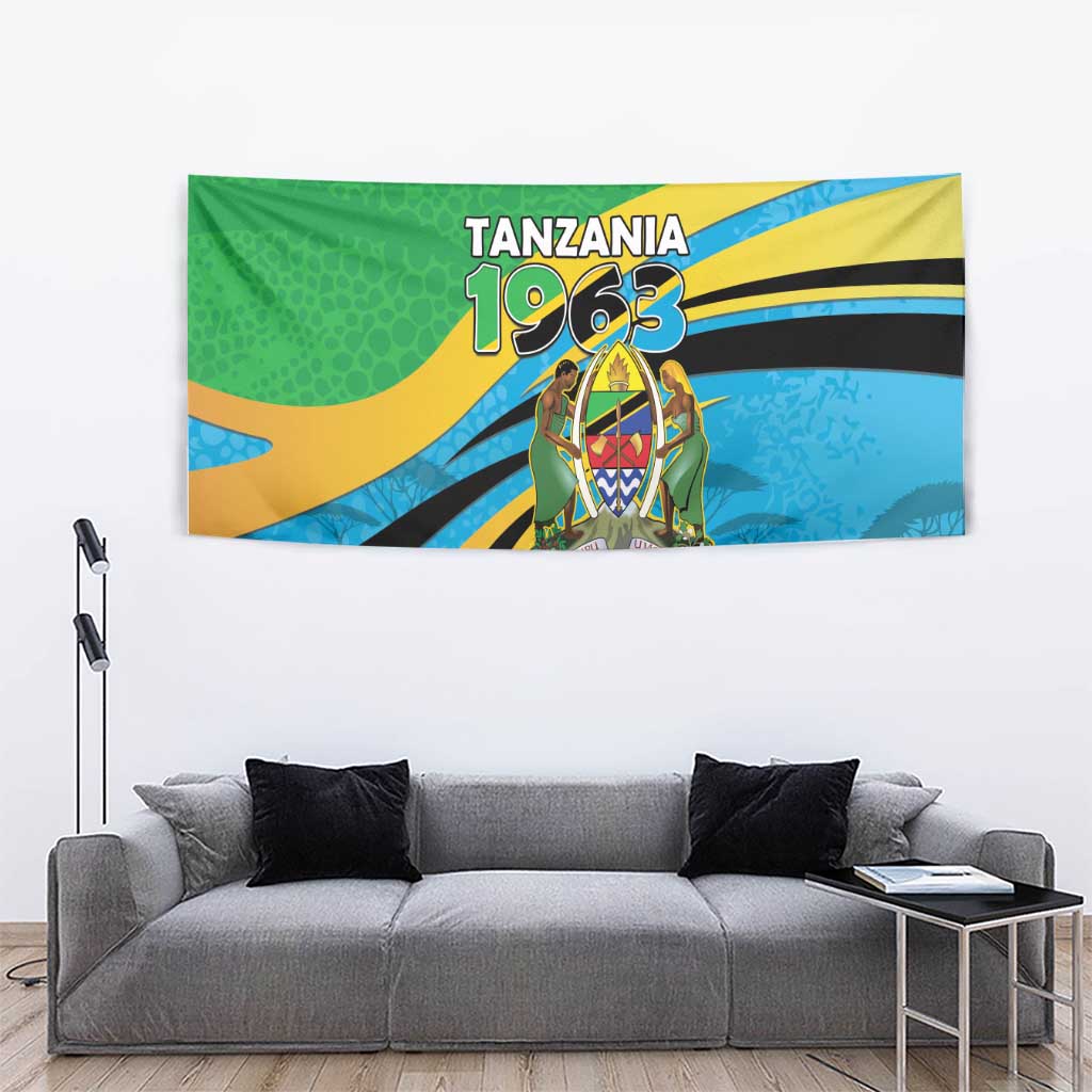 Tanzania 1963 Tapestry Happy Independence Day - Wonder Print Shop