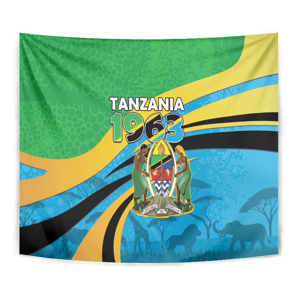 Tanzania 1963 Tapestry Happy Independence Day - Wonder Print Shop