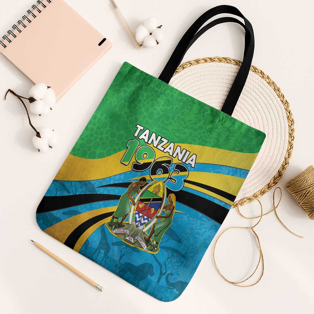 Tanzania 1963 Tote Bag Happy Independence Day - Wonder Print Shop
