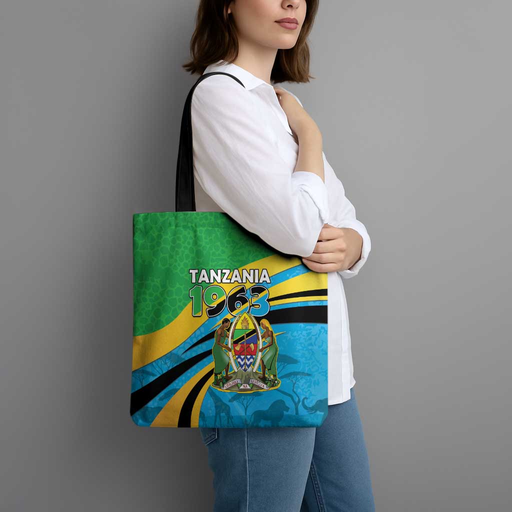 Tanzania 1963 Tote Bag Happy Independence Day - Wonder Print Shop