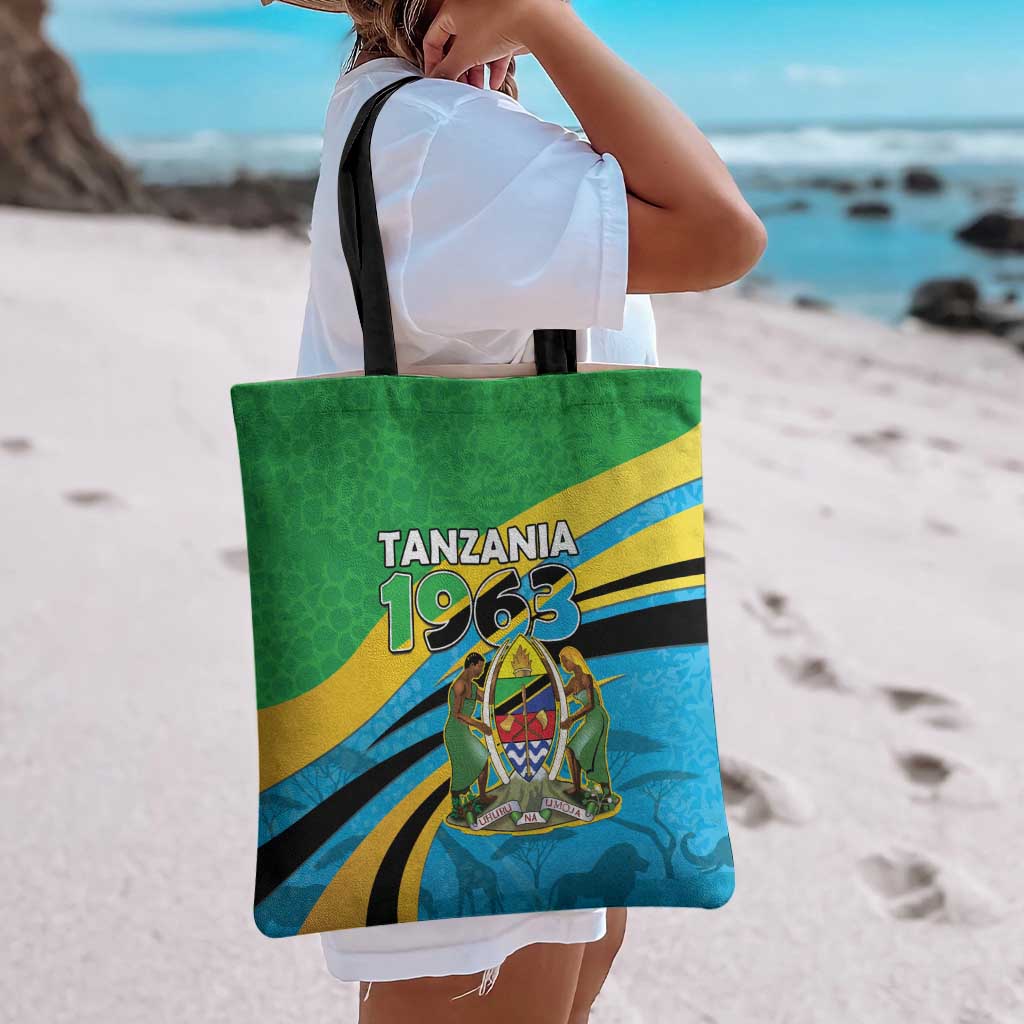 Tanzania 1963 Tote Bag Happy Independence Day - Wonder Print Shop