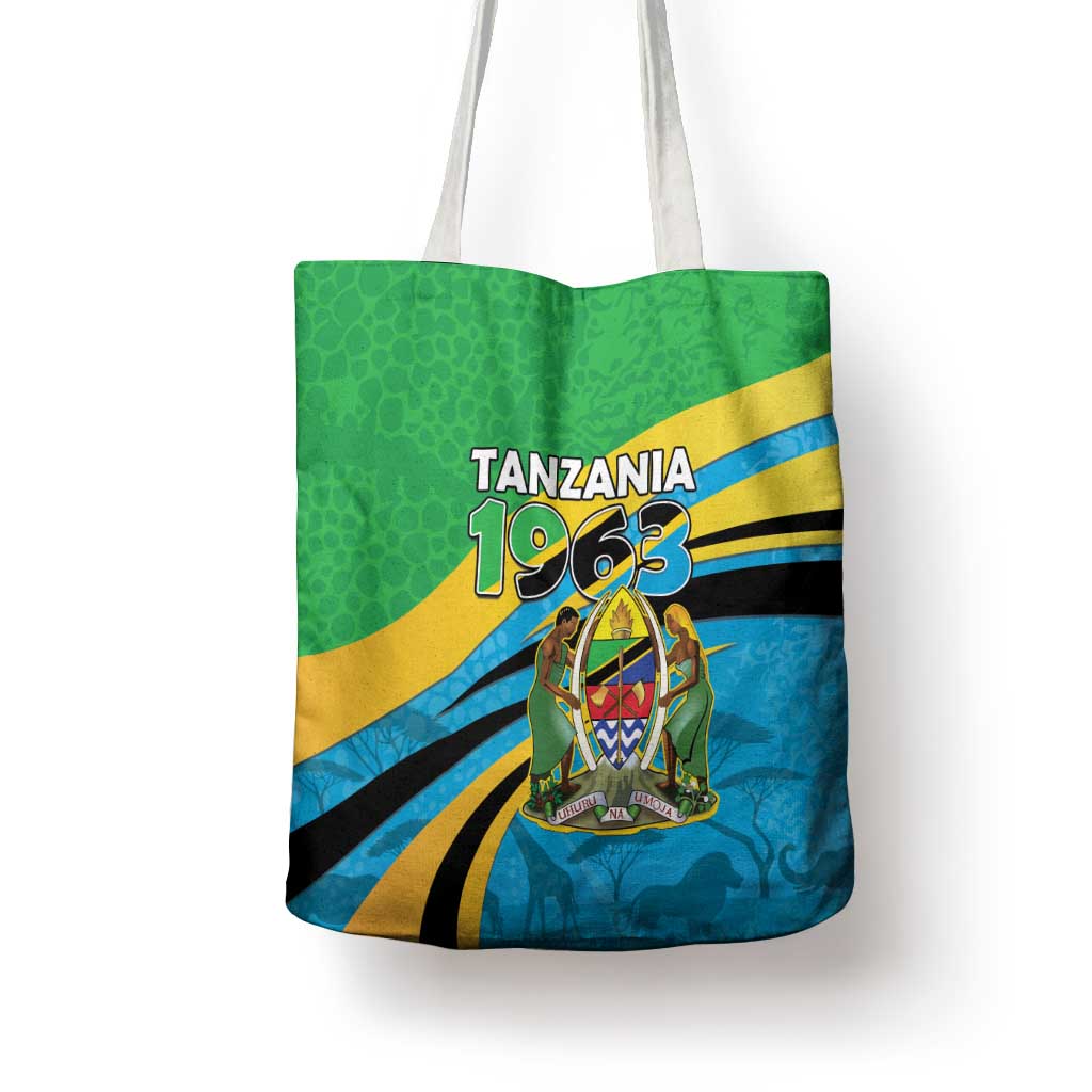 Tanzania 1963 Tote Bag Happy Independence Day - Wonder Print Shop