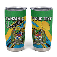 Personalized Tanzania 1963 Tumbler Cup Happy Independence Day - Wonder Print Shop