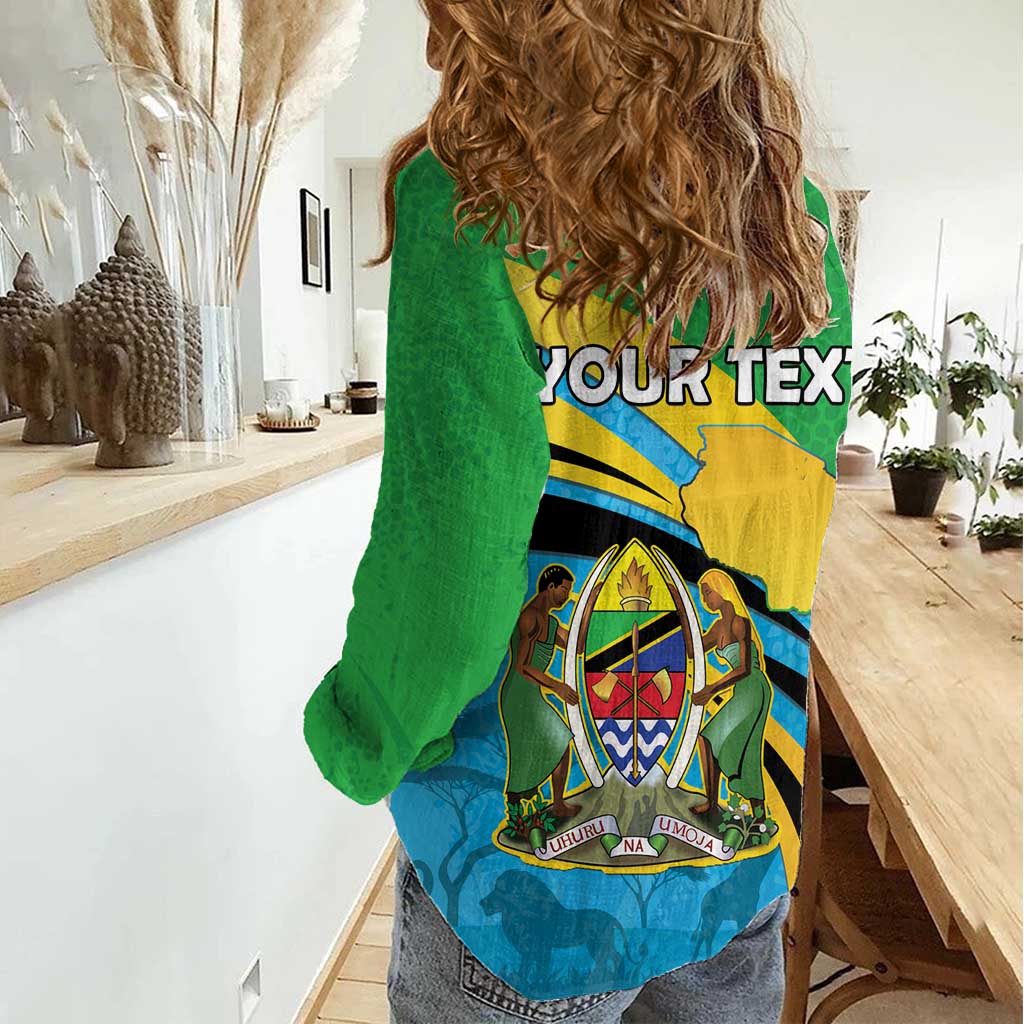 Personalized Tanzania 1963 Women Casual Shirt Happy Independence Day - Wonder Print Shop