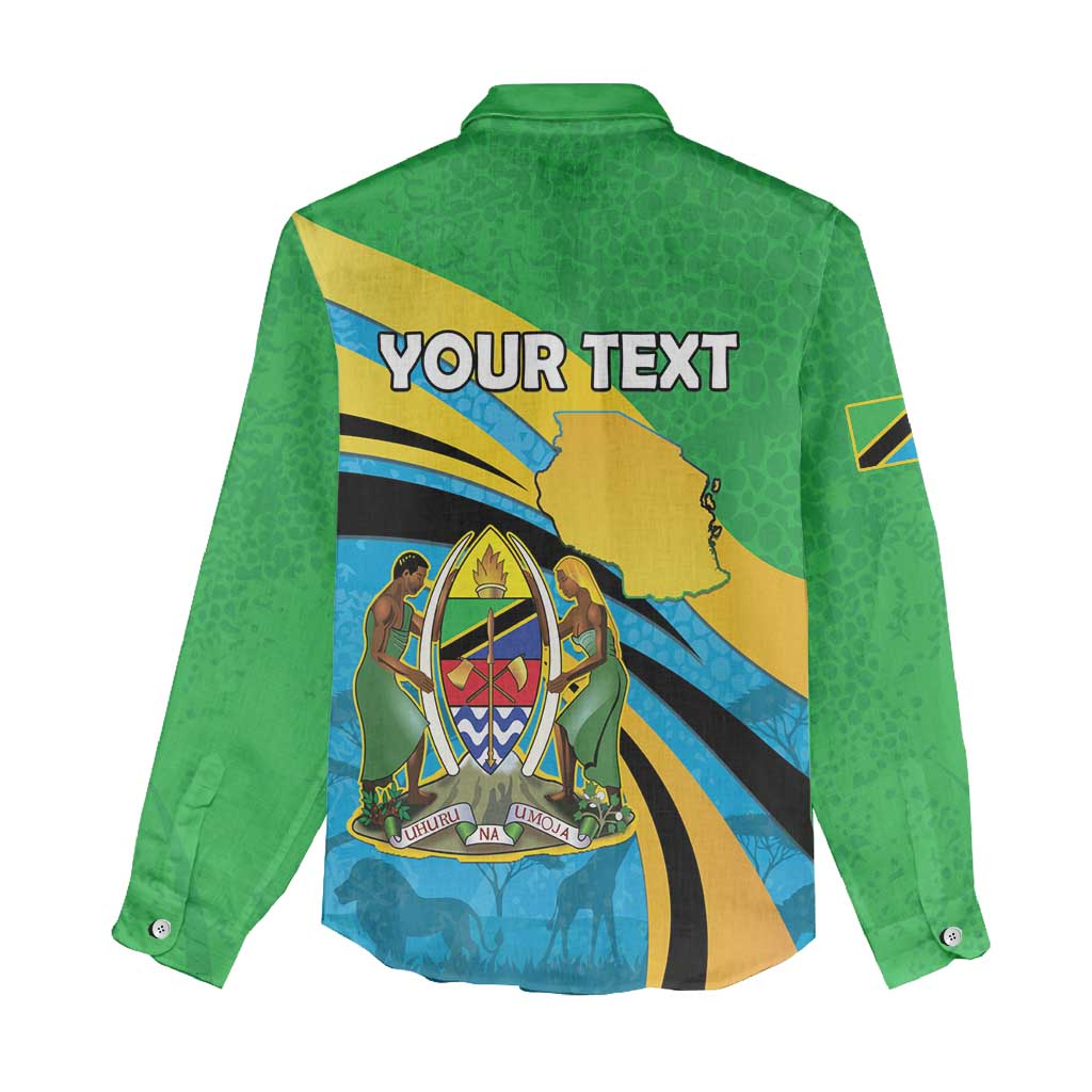 Personalized Tanzania 1963 Women Casual Shirt Happy Independence Day - Wonder Print Shop