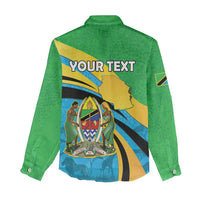 Personalized Tanzania 1963 Women Casual Shirt Happy Independence Day - Wonder Print Shop