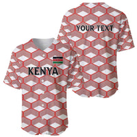 Personalized Kenya Athletics White Jersey Baseball Jersey - Wonder Print Shop