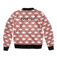 Personalized Kenya Athletics White Jersey Bomber Jacket - Wonder Print Shop