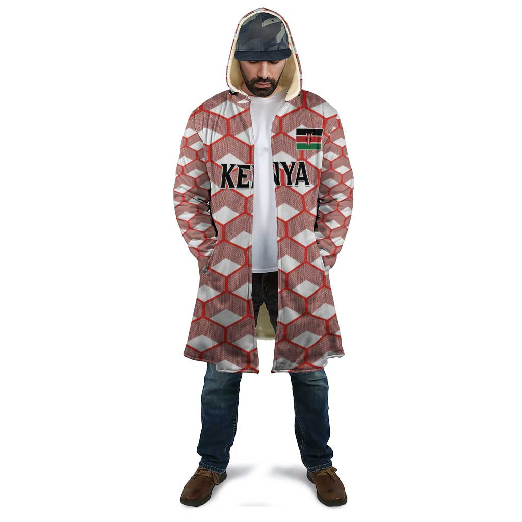 Personalized Kenya Athletics White Jersey Cloak - Wonder Print Shop