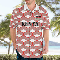 Personalized Kenya Athletics White Jersey Hawaiian Shirt - Wonder Print Shop