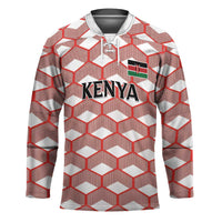 Personalized Kenya Athletics White Jersey Hockey Jersey - Wonder Print Shop