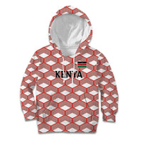 Personalized Kenya Athletics White Jersey Kid Hoodie - Wonder Print Shop