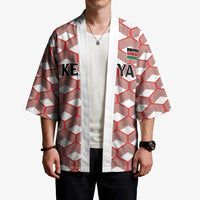 Personalized Kenya Athletics White Jersey Kimono - Wonder Print Shop