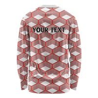 Personalized Kenya Athletics White Jersey Long Sleeve Shirt - Wonder Print Shop