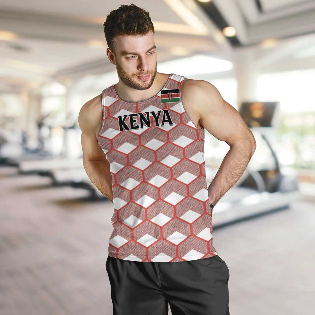 Personalized Kenya Athletics White Jersey Men Tank Top - Wonder Print Shop