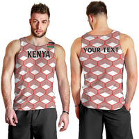 Personalized Kenya Athletics White Jersey Men Tank Top - Wonder Print Shop