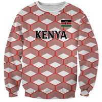 Personalized Kenya Athletics White Jersey Sweatshirt - Wonder Print Shop