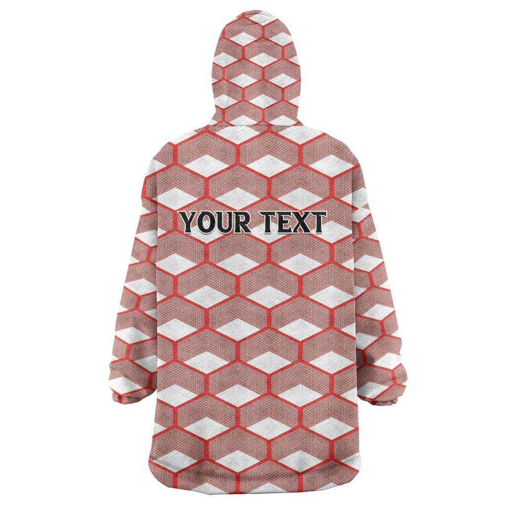 Personalized Kenya Athletics White Jersey Wearable Blanket Hoodie - Wonder Print Shop