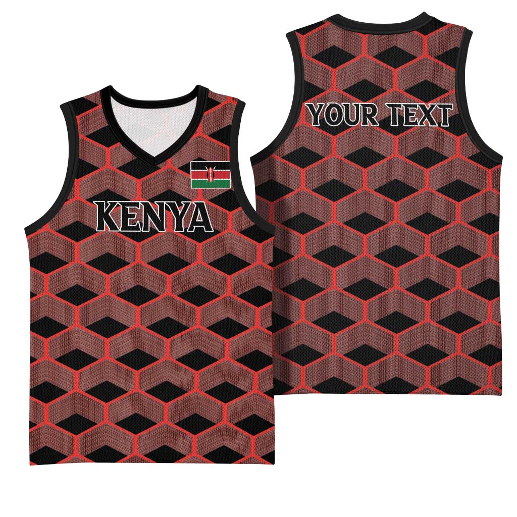 Personalized Kenya Athletics Black Jersey Basketball Jersey - Wonder Print Shop