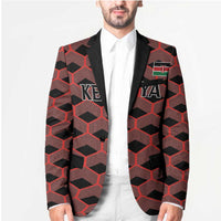 Personalized Kenya Athletics Black Jersey Blazer - Wonder Print Shop