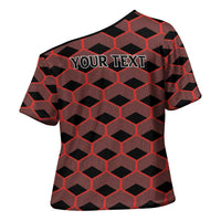 Personalized Kenya Athletics Black Jersey Cross Shoulder Shirt - Wonder Print Shop