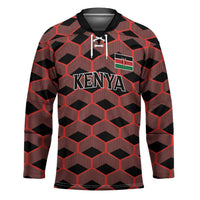 Personalized Kenya Athletics Black Jersey Hockey Jersey - Wonder Print Shop