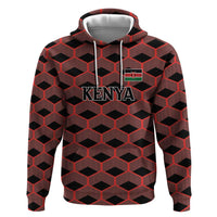 Personalized Kenya Athletics Black Jersey Hoodie - Wonder Print Shop