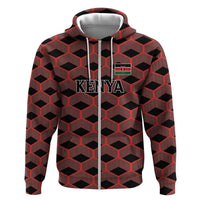 Personalized Kenya Athletics Black Jersey Hoodie - Wonder Print Shop