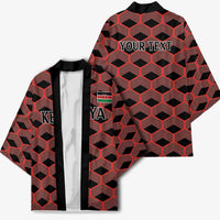 Personalized Kenya Athletics Black Jersey Kimono - Wonder Print Shop