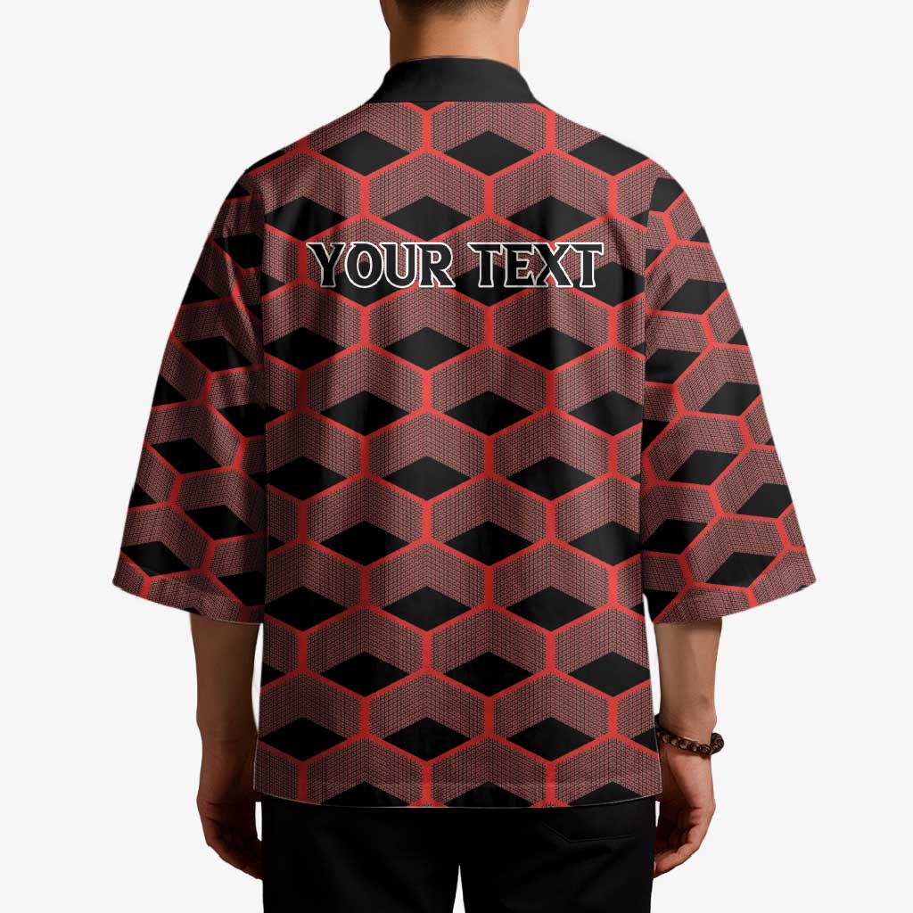 Personalized Kenya Athletics Black Jersey Kimono - Wonder Print Shop