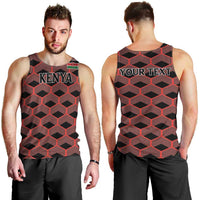 Personalized Kenya Athletics Black Jersey Men Tank Top - Wonder Print Shop