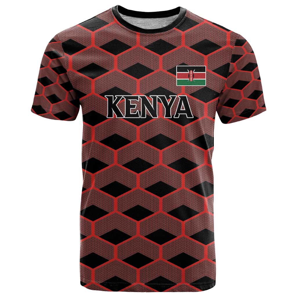 Personalized Kenya Athletics Black Jersey T Shirt - Wonder Print Shop