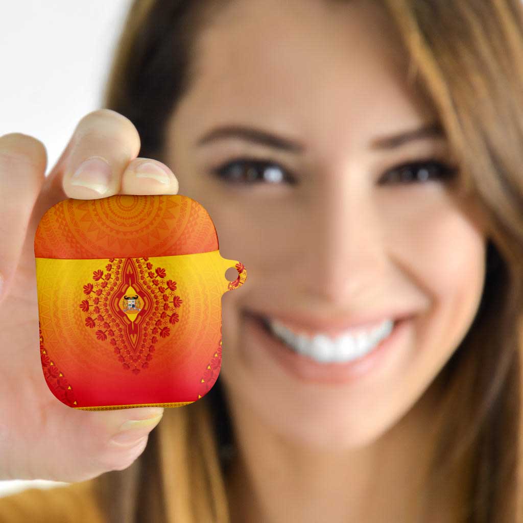 Benin African Dashiki AirPods Case - Wonder Print Shop