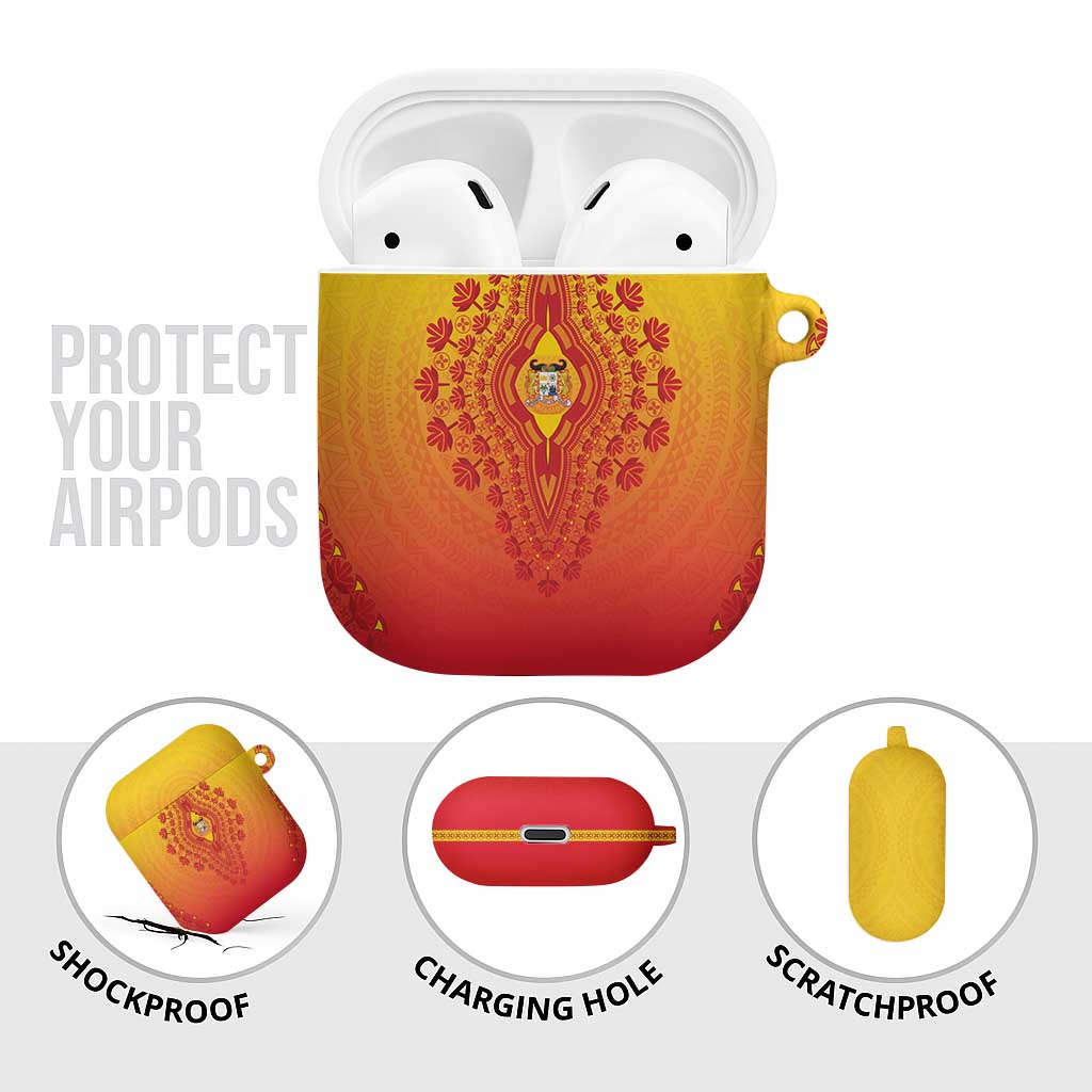 Benin African Dashiki AirPods Case - Wonder Print Shop
