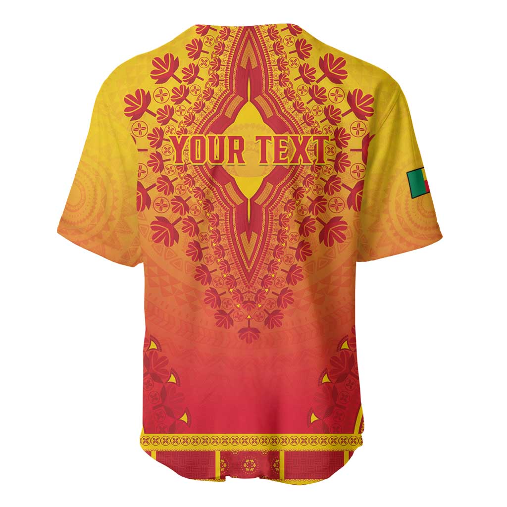 Personalized Benin African Dashiki Baseball Jersey - Wonder Print Shop