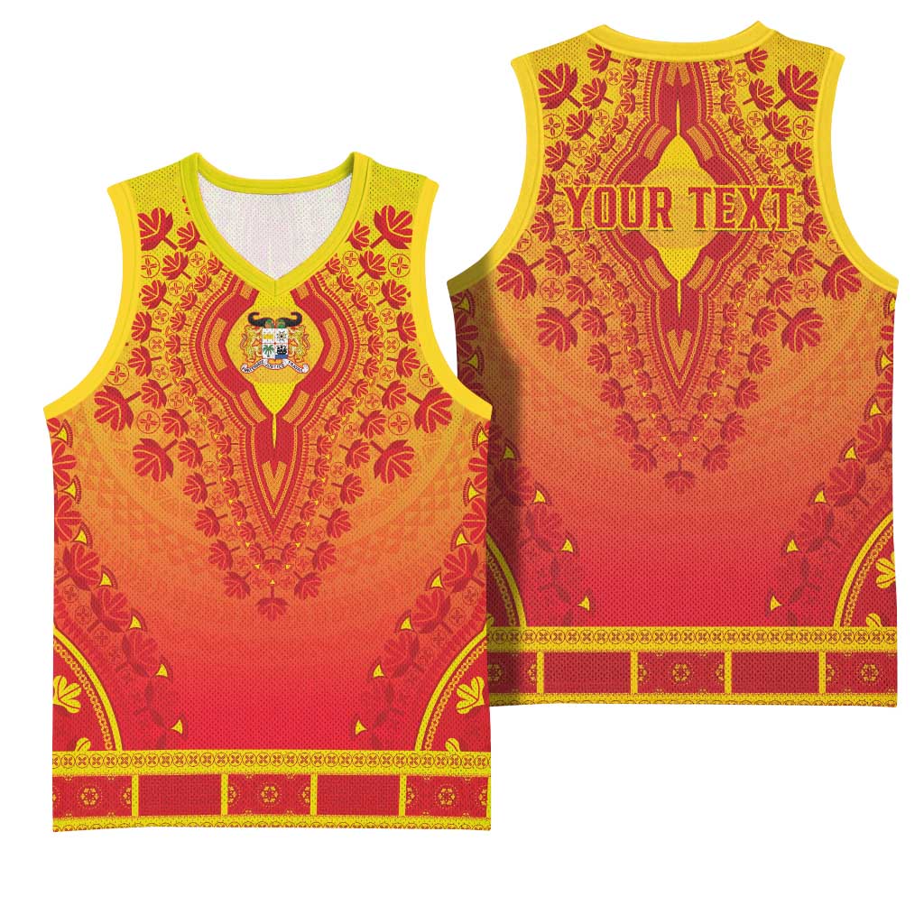 Personalized Benin African Dashiki Basketball Jersey - Wonder Print Shop