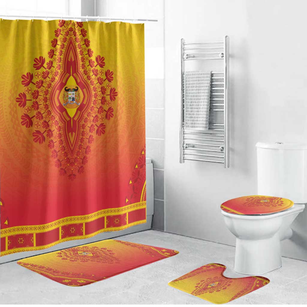 Benin African Dashiki Bathroom Set - Wonder Print Shop