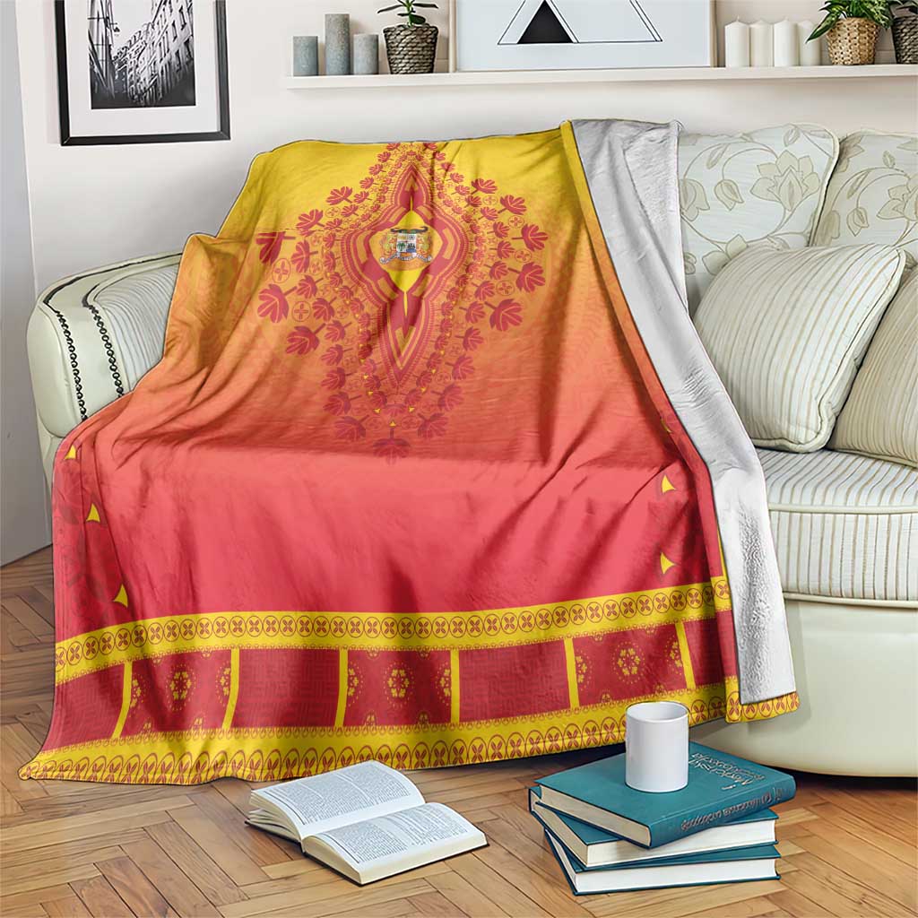 Benin African Dashiki Blanket - Wonder Print Shop