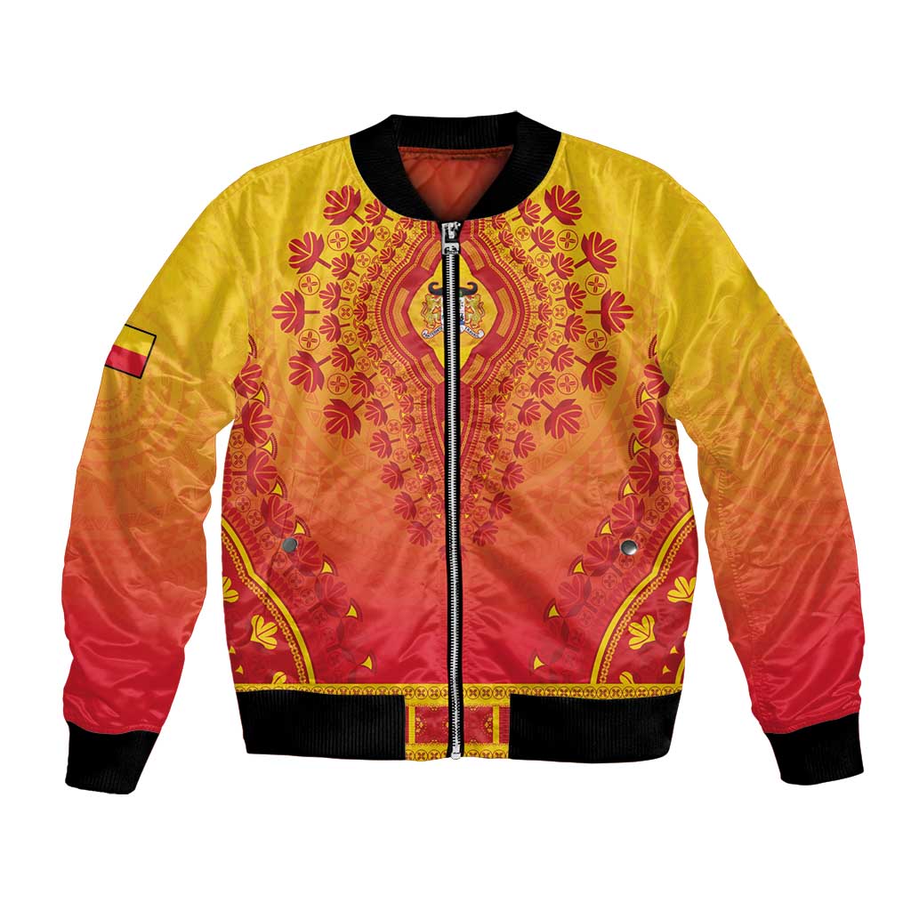 Personalized Benin African Dashiki Bomber Jacket - Wonder Print Shop